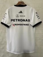 （S-5xl)2026-2027 F1 Mercedes White Racing Suit - Image 2