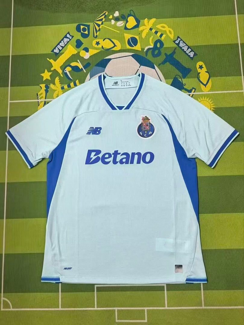 1b14342e 2026-27 Porto Third Away White Soccer Jersey AAA - Image 1