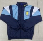 26-27 Aston Villa Royal Blue Windbreaker  Soccer Jacket