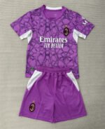 2026-2027 AC Milan Goalkeeper Purple Soccer Uniform