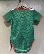 2026-2027 Mexico Home Green Baby Soccer Uniform - Image 2