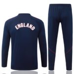 2026-27 England Blue Soccer Tracksuit Uniform - Image 2