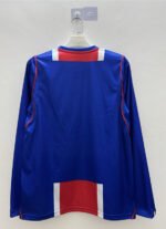 2026-2027 Paris Home Red Blue Long sleeves Soccer Jersey AAA - Image 2