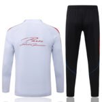 2026-27 Paris  White Soccer Tracksuit Uniform - Image 3