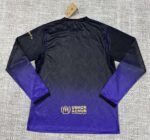 2026-2027 Barcelona Away Black Purple Long sleeves Soccer Jersey AAA - Image 2