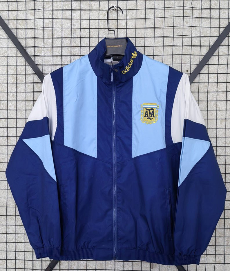 25b4dc3e 2026 World Cup Argentina Blue Windbreaker Soccer Jacket - Image 1