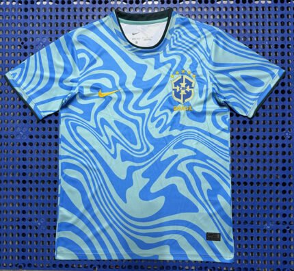 2026-2027 Brazil Blue Training  Soccer Jersey AAA