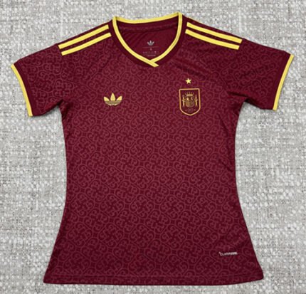 2026-27 Spain 2nd Away Red Women Soccer Jersey AAA