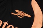 26-27 Arsenal Black Orange Thailand Soccer Tracksuit Uniform - Image 4