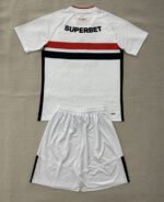 2026-2027 São Paulo Home White kids/youth  Soccer uniform - Image 2