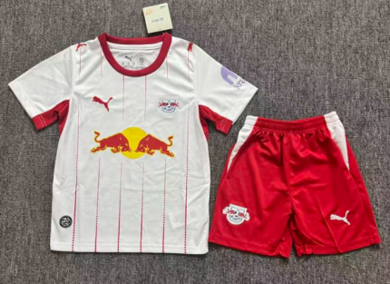2026-2027 RB Leipzig Home White kids/youth  Soccer uniform