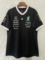（S-5xl)2026-2027 F1 Mercedes Black Racing Suit
