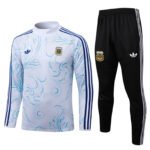 2026-27 Argentina Blue White Soccer Tracksuit Uniform