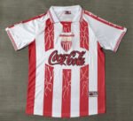 Retro Version 99-00 Necaxa Home Red White  Soccer Jersey
