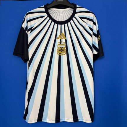 2026-2027  Argentina Blue White Soccer Training Jersey