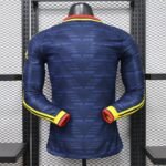 Player version 26-27 Arsenal Away Blue Long-sleeved Soccer Jersey AAA - Image 2