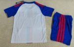 2026-2027 Olympique lyonnais Home White kids/youth  Soccer uniform - Image 2