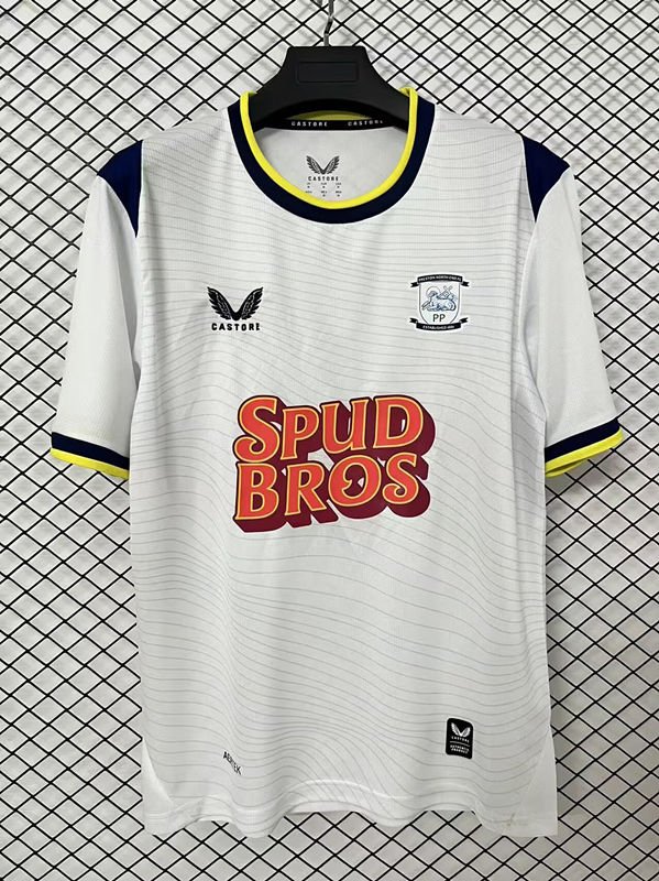 2fce2030 2026-2027 Preston Home White Soccer Jersey AAA - Image 1