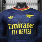 Player version 26-27 Arsenal Away Royal Blue Long-sleeved Soccer Jersey AAA - Image 4