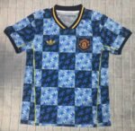 2025-26 Manchester United  Blue Soccer Jersey AAA