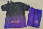 2026-27 Barcelona Away Purple Black kids/youth Soccer uniform - Image 2