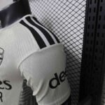 Player version 2026-2027 Arsenal Goalkeeper Light gray Soccer Jersey AAA - Image 3