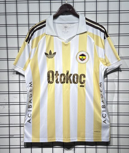 2026-27  Fenerbahce Away Yellow White  Soccer Jersey AAA