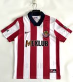 Retro Version 16-17 Chivas White Red Thailand  Soccer Jersey AAA