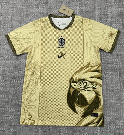 2026-2027 Special Edition Brazil Yellow Soccer Jersey AAA