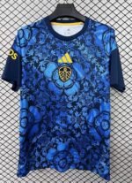 26-27 Leeds United Blue Soccer Jersey AAA
