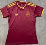 2026-27 Spain 2nd Away Red Women Soccer Jersey AAA