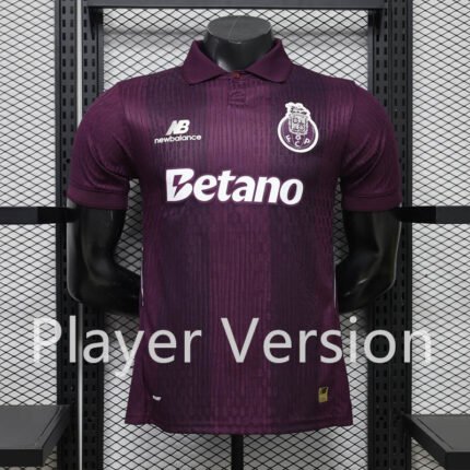 Player Version 26-27 Porto Away Purple Soccer Jersey