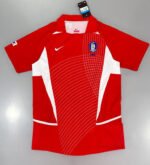 Retro version 2002-2003 Korea Home Red Soccer Jersey AAA