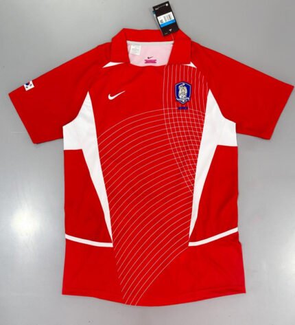 Retro version 2002-2003 Korea Home Red Soccer Jersey AAA