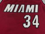 2026  NBA Miami Heat Red #34  Jersey - Image 4