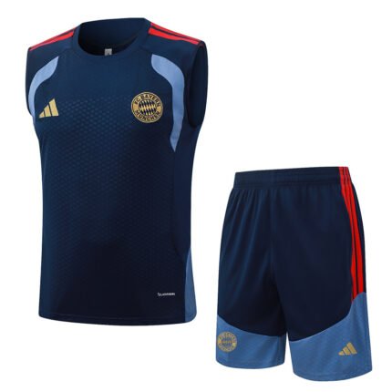 2026-27  Bayern Munich Royal Blue Vest Soccer Uniform