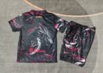 2026-27 Barcelona Pink Black kids/youth Soccer uniform - Image 2