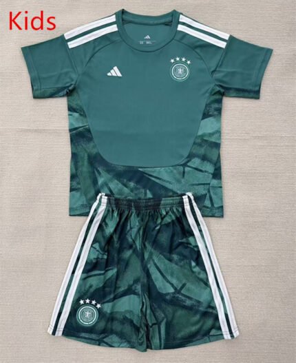 2026-2027 Germany Goalkeeper Green Kids/Youth Soccer Uniform