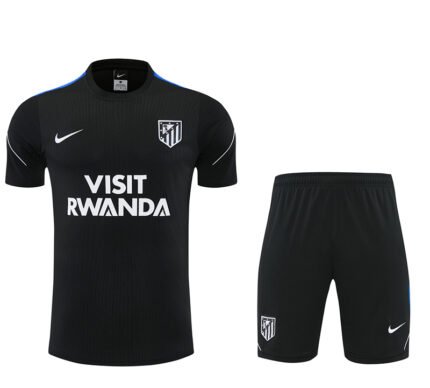 2026-27 Atlético Madrid Black  Soccer Uniform