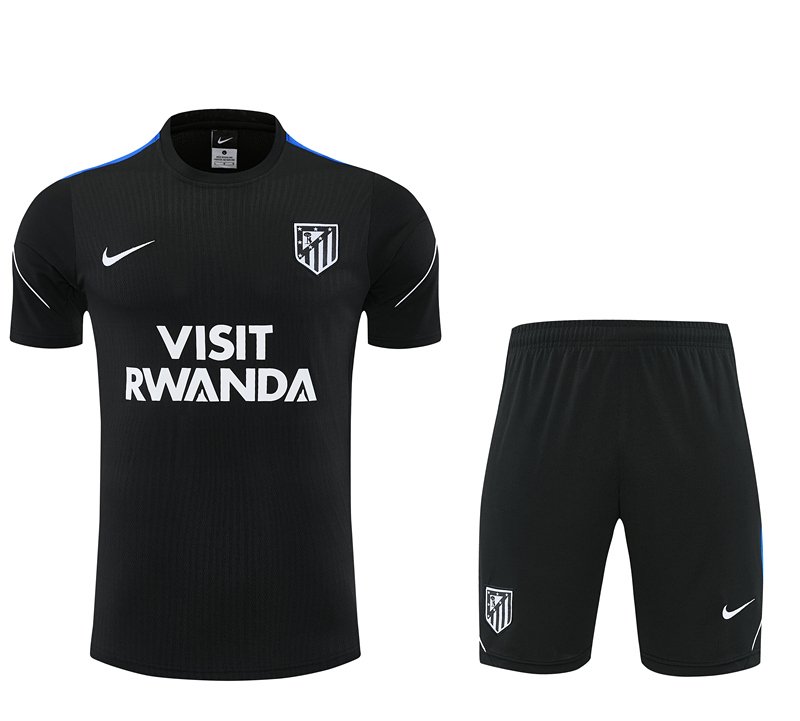 3f347a64 2026-27 Atlético Madrid Black Soccer Uniform - Image 1