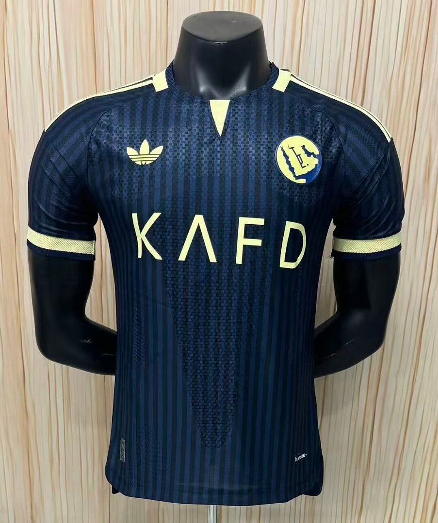 4148f3cf Player version 2026-27 Al Nassr Away Royal Blue Soccer Jersey AAA - Image 1