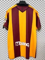 2026-2027 Bradford Home Yellow Brown Soccer Jersey - Image 3