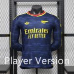 Player version 26-27 Arsenal Away Royal Blue Long-sleeved Soccer Jersey AAA