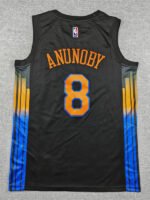 2026 Announcement Version NBA New York Knicks Black #8 - Image 2