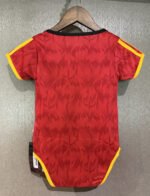2026-2027 Belgium Home Red Baby Soccer Uniform - Image 2