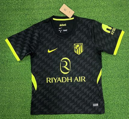 2026-27 Atletico Madrid Away Black Green Soccer Jersey AAA