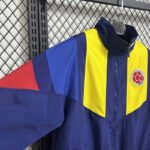 2026 World Cup Colombia Royal Blue Windbreaker  Soccer Jacket - Image 4