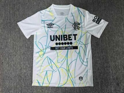 26-27 Rangers Goalkeeper  White Soccer Jersey AAA
