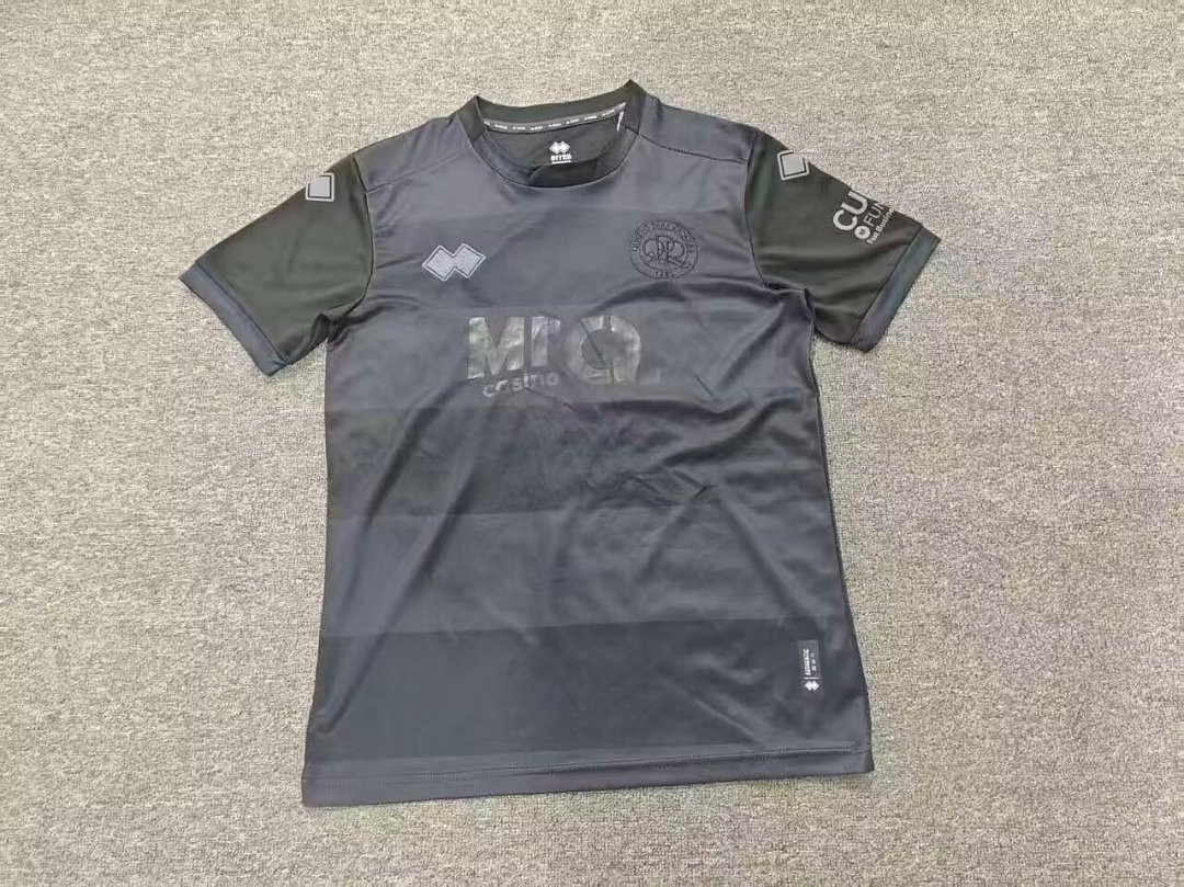 4b5a76ea 2026-2027 Queens Park Third Away Black Soccer Jersey AAA - Image 1