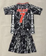2026-2027 Collaboration England Black Kids/Youth Soccer Uniform - Image 2